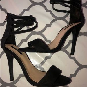 Black F21 Heels